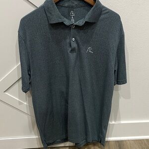 Rhoback Men's Polo Shirt in Dark Gray
